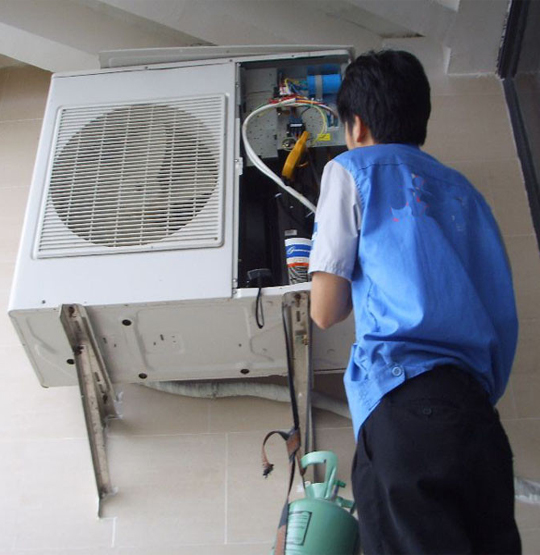 阳西空调开机无反应维修